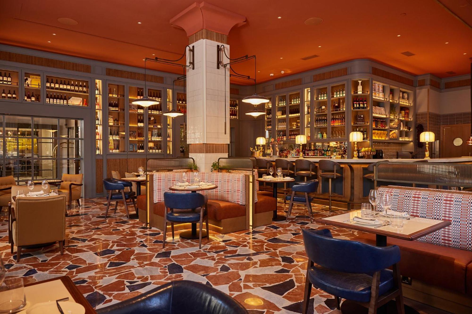 แกรนด์ โฮเต็ล เซ็นทรัล Hotel บาร์เซโลนา ภายนอก รูปภาพ The interior of the restaurant