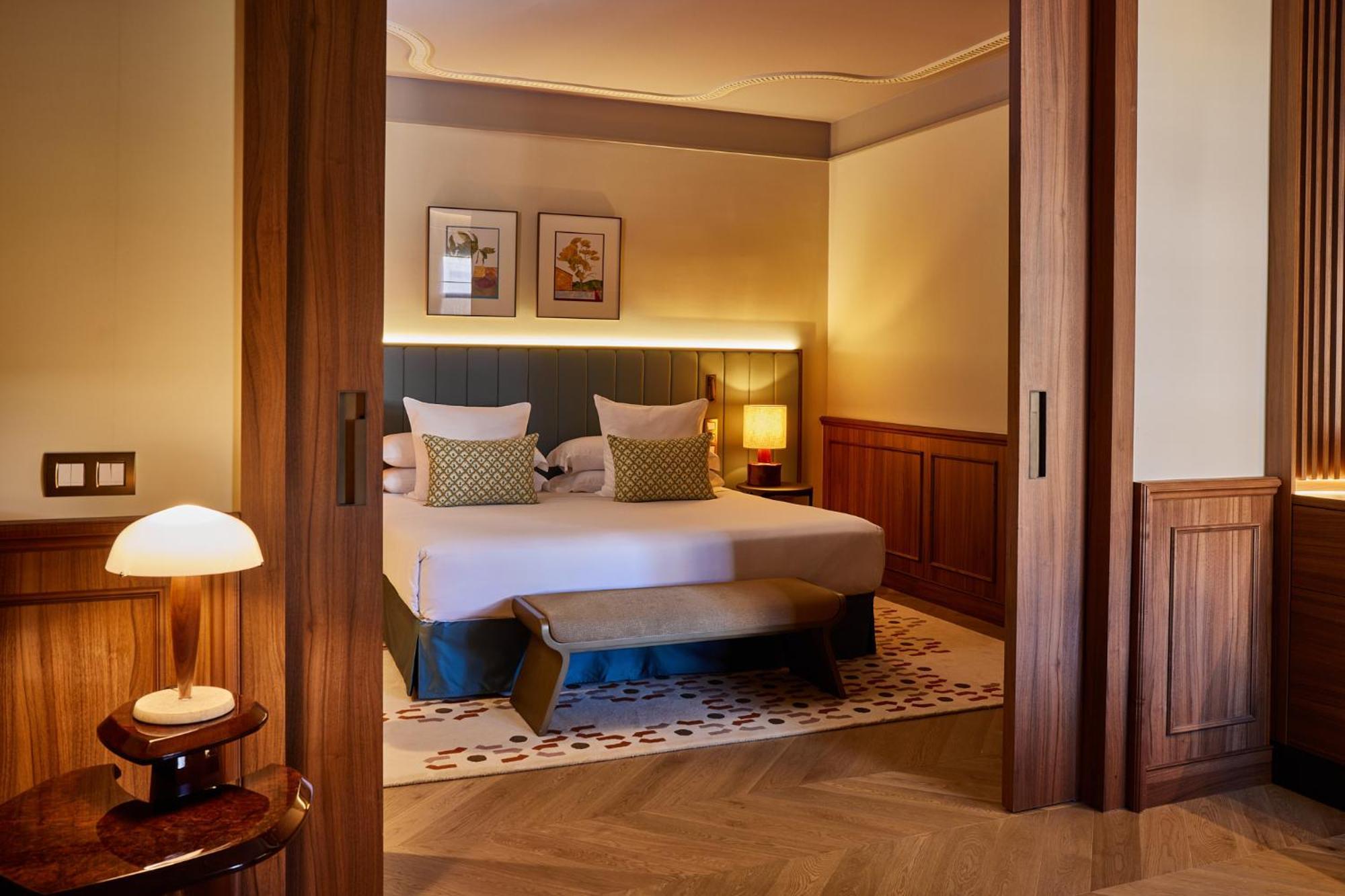 แกรนด์ โฮเต็ล เซ็นทรัล Hotel บาร์เซโลนา ภายนอก รูปภาพ A bedroom at the hotel