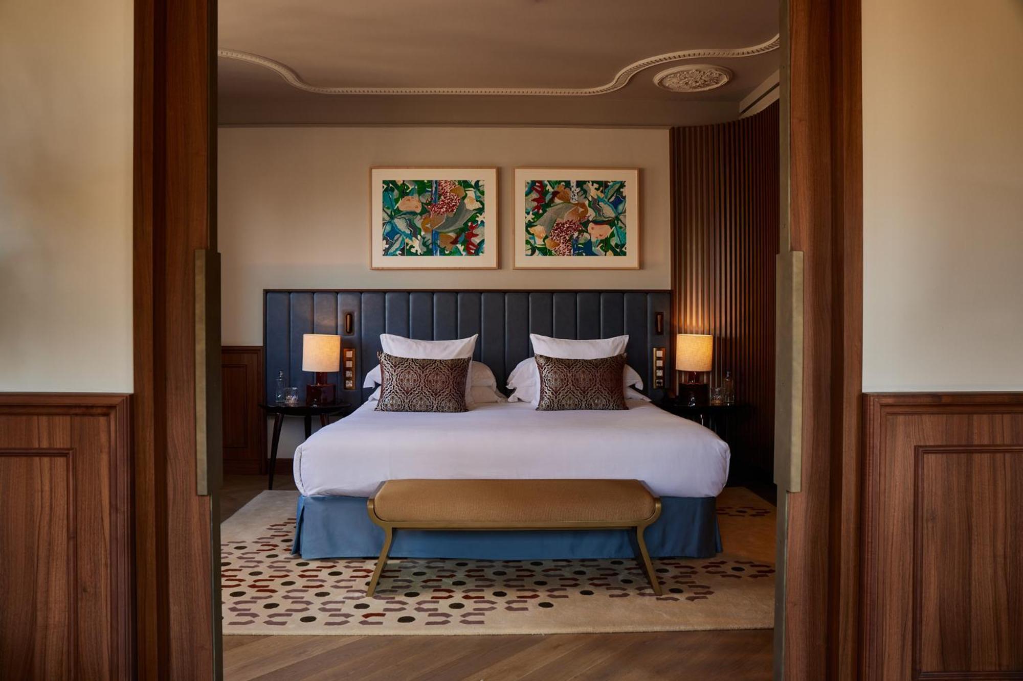 แกรนด์ โฮเต็ล เซ็นทรัล Hotel บาร์เซโลนา ภายนอก รูปภาพ A bedroom at the hotel